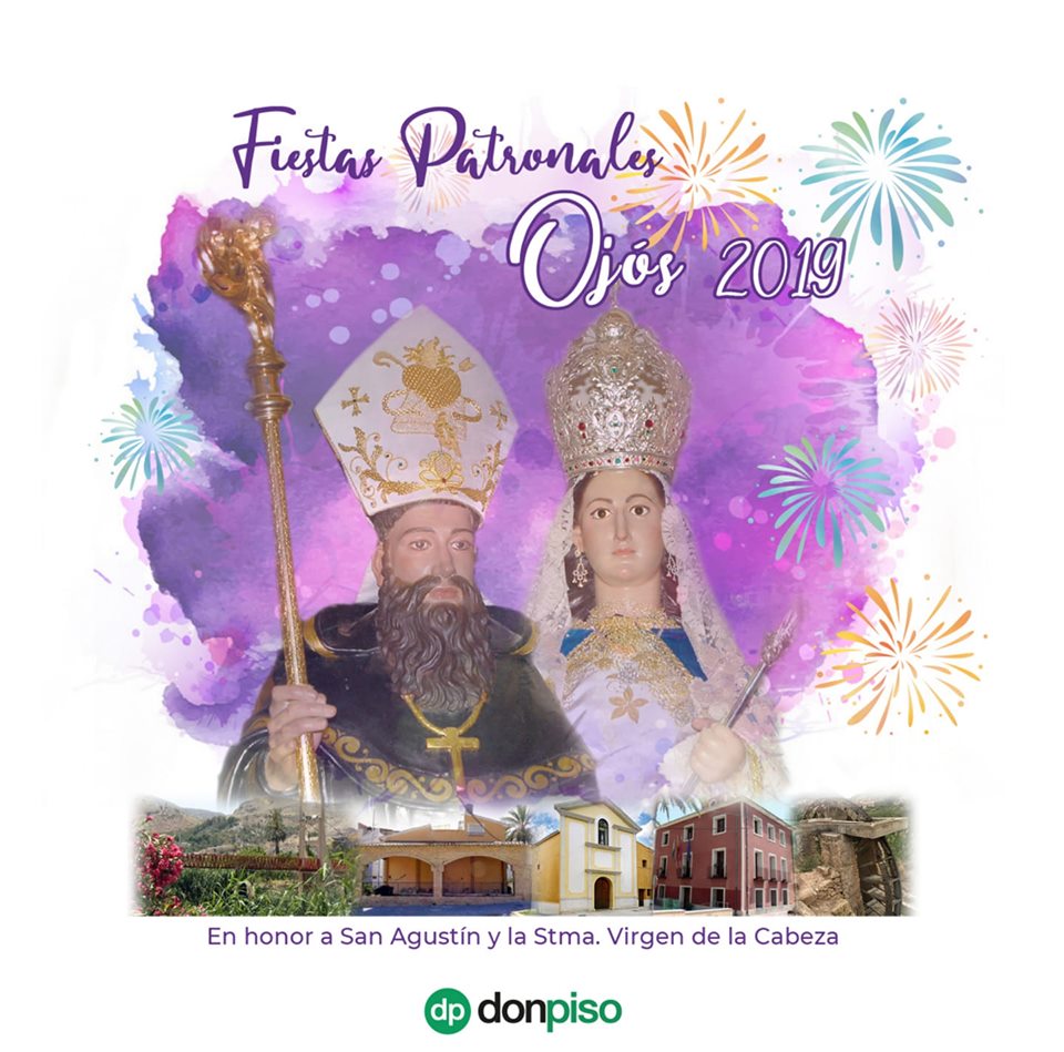 Fiestas patronales en honor a San Agustín y Nuestra Señora de la Cabeza 2019 Ojós